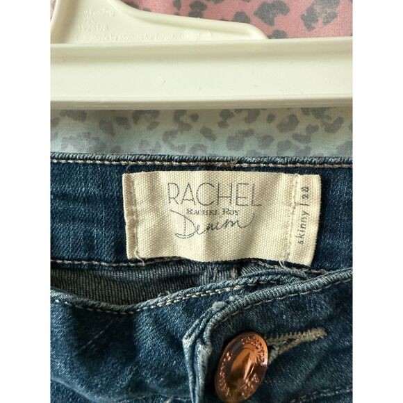 ✨ Rachel Rachel Roy Denim Distressed Skinny Jeans – Size 27, 29" Inseam ✨ - Picture 2 of 3